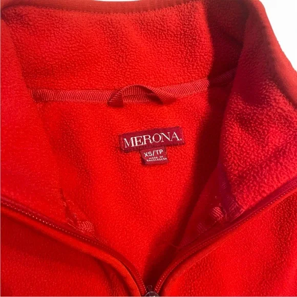 Red Fleece Jacket - Picture 2 of 5